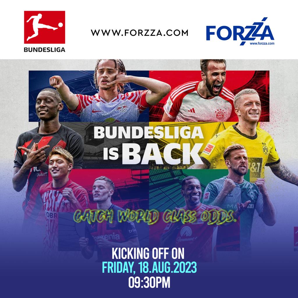 forzzagamingug's tweet photo. 🎉 Bundesliga is Back with a Bang! 🎉

Get ready for an electrifying showdown as Werder Bremen takes on Bayern Munich today in a clash of titans! ⚽️🏆 Football fans, it's time to unite and witness the excitement at Forzza Gaming! 🎮📺

#BundesligaIsBack #Matchday #ForzzaGaming https://t.co/7eE1C3xhQD