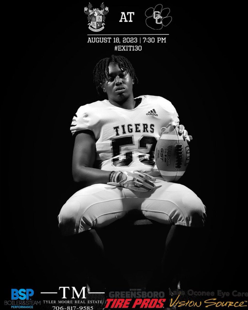 It’s GAME DAY!!! See you tonight at the Tiger’s Den!
#GoTigers!