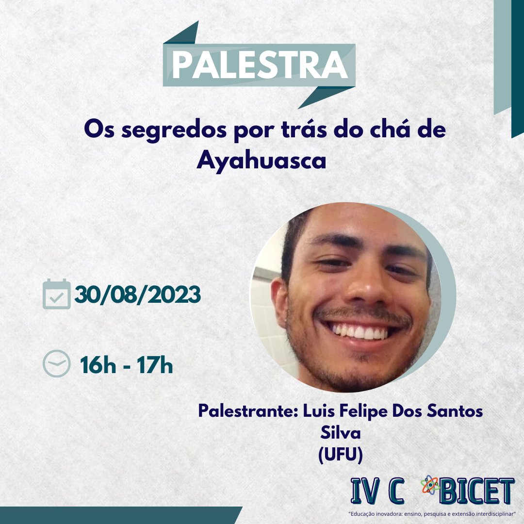 CoBICET's tweet photo. PALESTRAS CONFIRMADAS NO IV COBICET✨

Acesse para mais informações: https://t.co/1f3rwAVNe8

#ciencia #tecnologia #networking #conhecimentocientífico #UFBA #ufopa #ufabc #unifesp #udesc #ufpa #ufam #usp #universidade #uff #ufma #ufs #ufrr #ufsc #ufmg #ufrj #usp #uel #uepa https://t.co/ohXJ5WQ23p