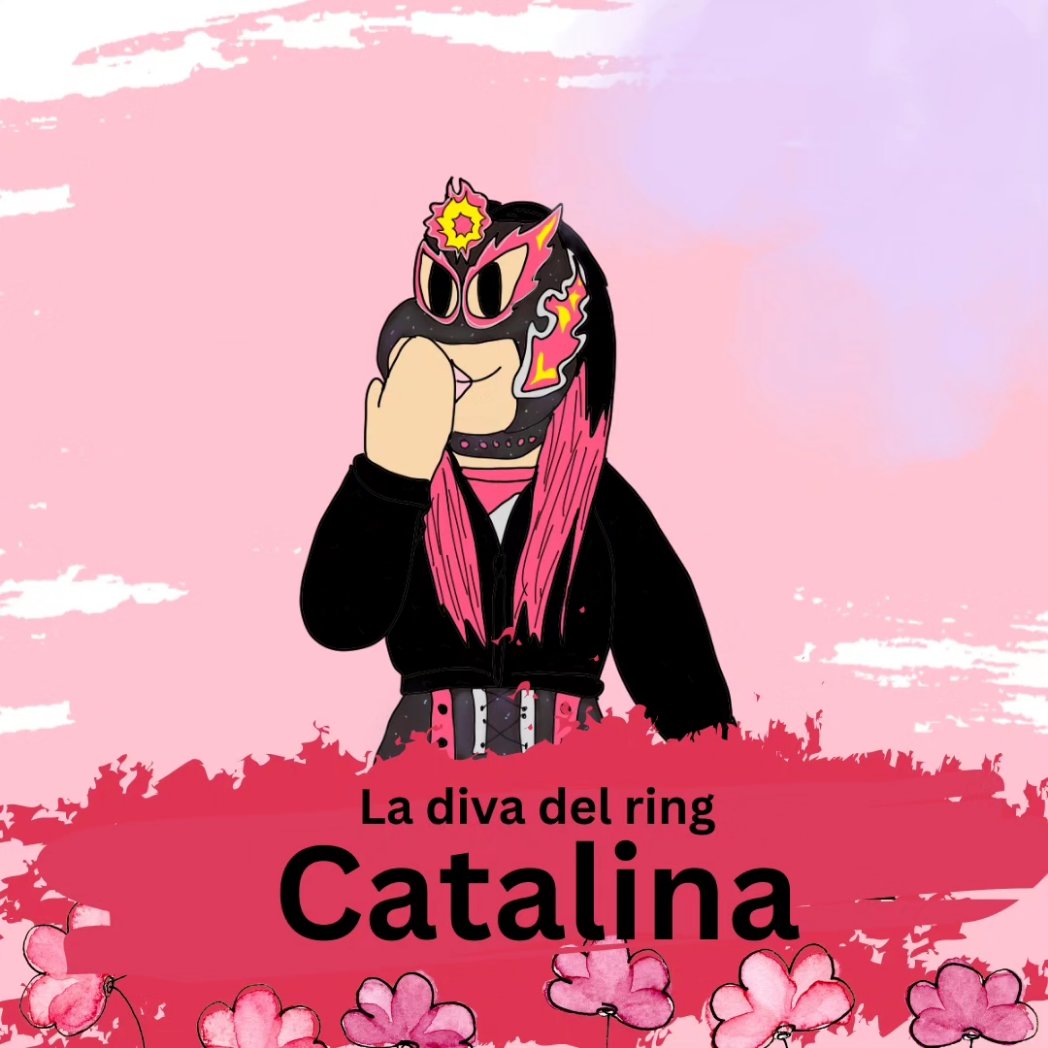 Toonsdae's tweet photo. Todays masked wrestler is @LaCatalinagar
Color Wheel Challenge
Theme #maskedwrestlers
#ladivadelring #toonsdae #cmll #wwe #lucha #wwenxt #katrinacortez #catalinagarcia #mexico #luchalibrechilena #colorwheelchallenge #fanart #pink #wrestling #luchamask #luchador #luchalibre https://t.co/7Q3jo0Q8Y0