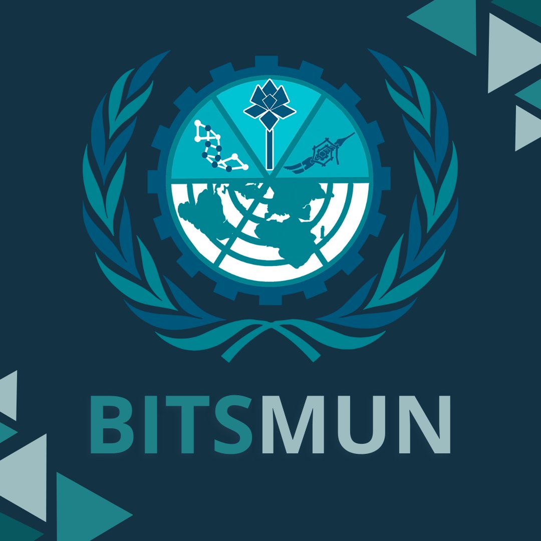 bitsmunhyd's tweet photo. BITSMUN Hyderabad is the annual Model UN conference of BITS Pilani Hyderabad Campus and is one of India's most intellectually stimulating MUNs. Having had 11 successful editions and an overwhelming response in BITSMUN ’22, we are excited to organize BITSMUN Hyderabad ’23! https://t.co/7WqBHcrdzS