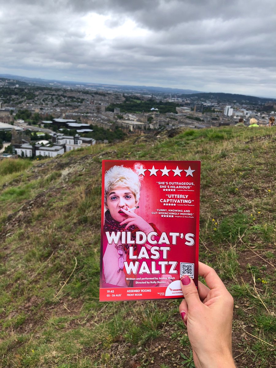 #Quickflyer Friday with a view ! Just 9 more performances at #EdFringe2023 come and see us before we leave 7:45 tonight and every night ! #FillYerBoots <a href="/Joshua_M_Welch/">Joshua  Welch</a> <a href="/edfringe/">Edinburgh Festival Fringe</a> <a href="/EdFringeLGBTQ/">EdFringeLGBTQ</a> <a href="/soandsoartsclub/">soandsoartsclub</a> <a href="/AssemblyFest/">Assembly Festival</a> @KKellyhunter <a href="/EdFestMag/">Edinburgh Festivals Magazine</a> <a href="/thelistmagazine/">The List</a> <a href="/GylesB1/">Gyles Brandreth</a>