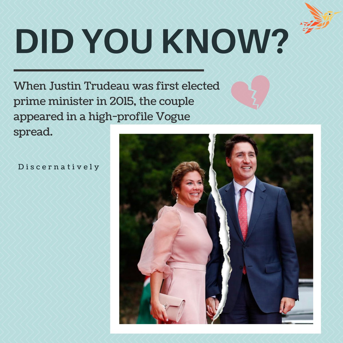 discernatively's tweet photo. DID YOU KNOW?
#Discernatively #TrudeauSeparation #SophieAndJustinEnd #CanadianLoveTales #PMsPersonalJourney #SophieGrégoireSplit #PoliticsAndHeartbreak #GoldenCoupleCrisis #OttawaRomanceEnds #EndOfAnEraCanada #JustinSophieNews #TrudeauFamilyShift #FromVogueToDivorce #Facts https://t.co/PvlNKeMlaB