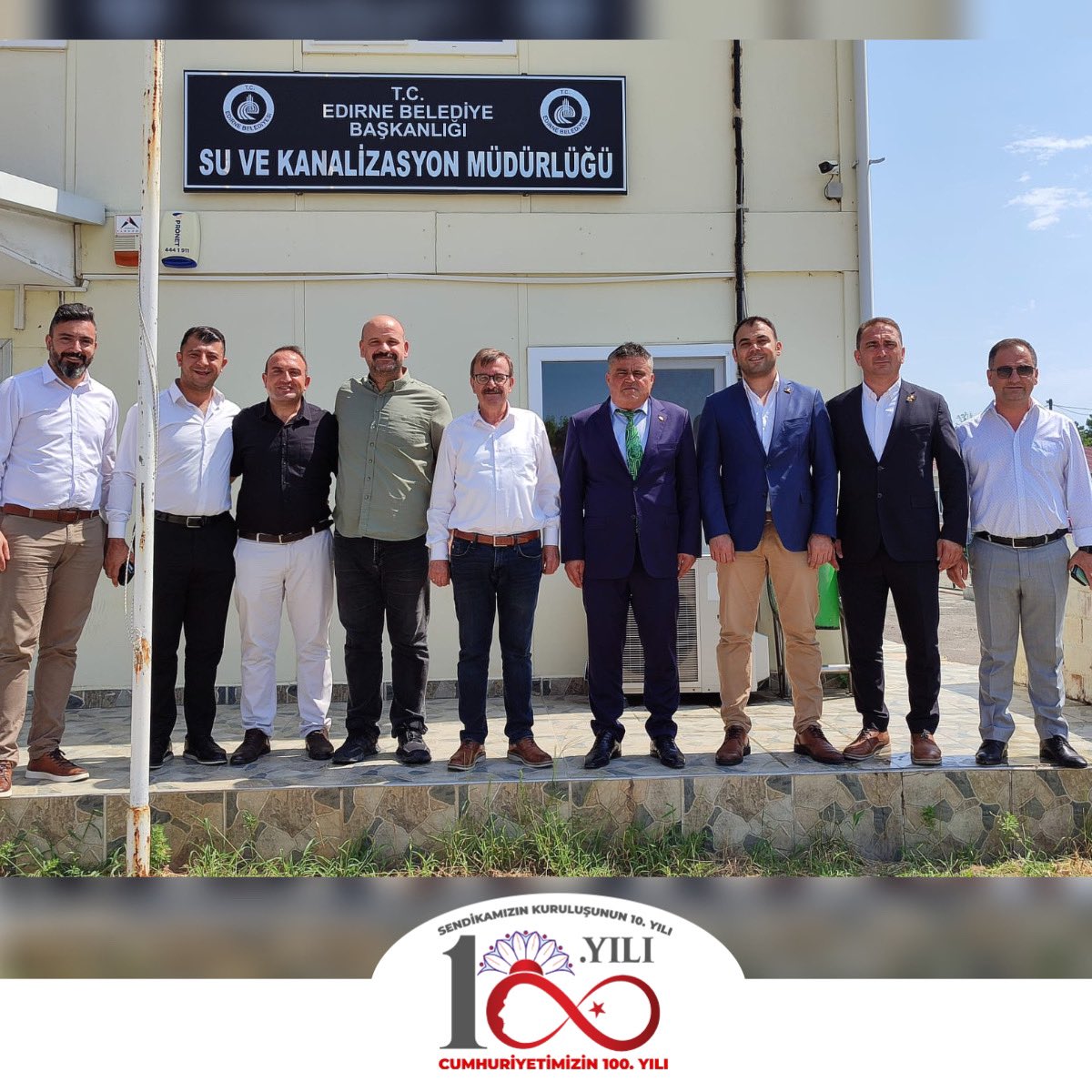 Tüm Yerel-Sen Genel Başkanımız Mücahit Dede, MYK Üyelerimiz, Edirne Şube Başkanımız Mümin Tolgahan Arıcanlı, Şube Yönetim Kurulu Üyelerimiz ile Edirne Belediye Başkan Vekili Sn. Selçuk Çakır, Belediye Başkanı Yardımcıları Sn. Hakan İşcan, Sn. Yaver Tetik'i ziyaret ederek +