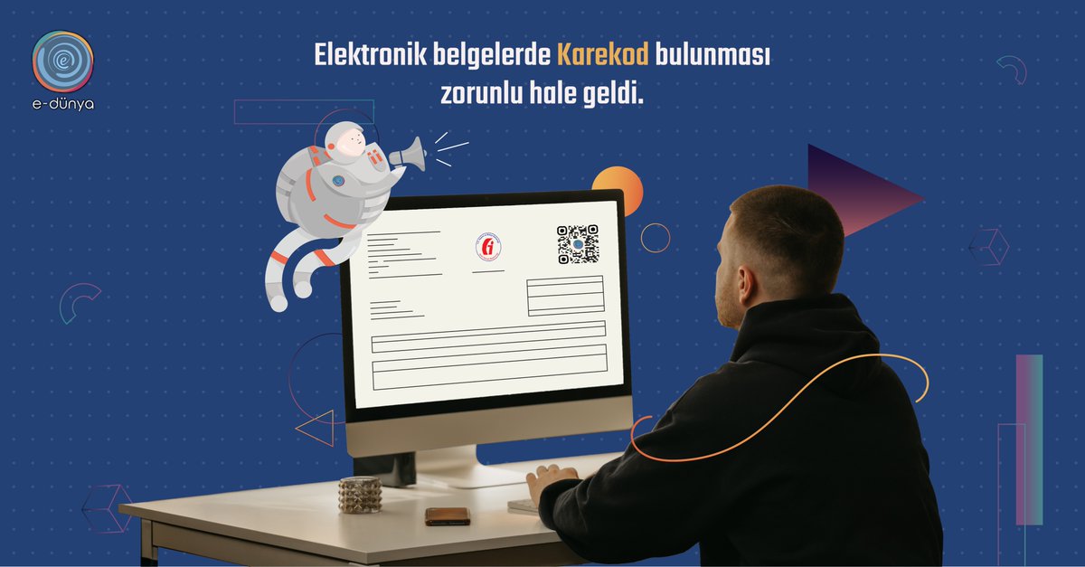 1 Eylül 2023 tarihinden itibaren elektronik belgelerin karekod içermesi zorunlu hale geldi.
e-fatura, e-arşiv fatura, e-irsaliye, e-smm, e-mm, e-döviz gibi belgelerde geçerli bu dönüşüm için işinizi şansa değil #edünya ile #endijital çözümlere bırakın.