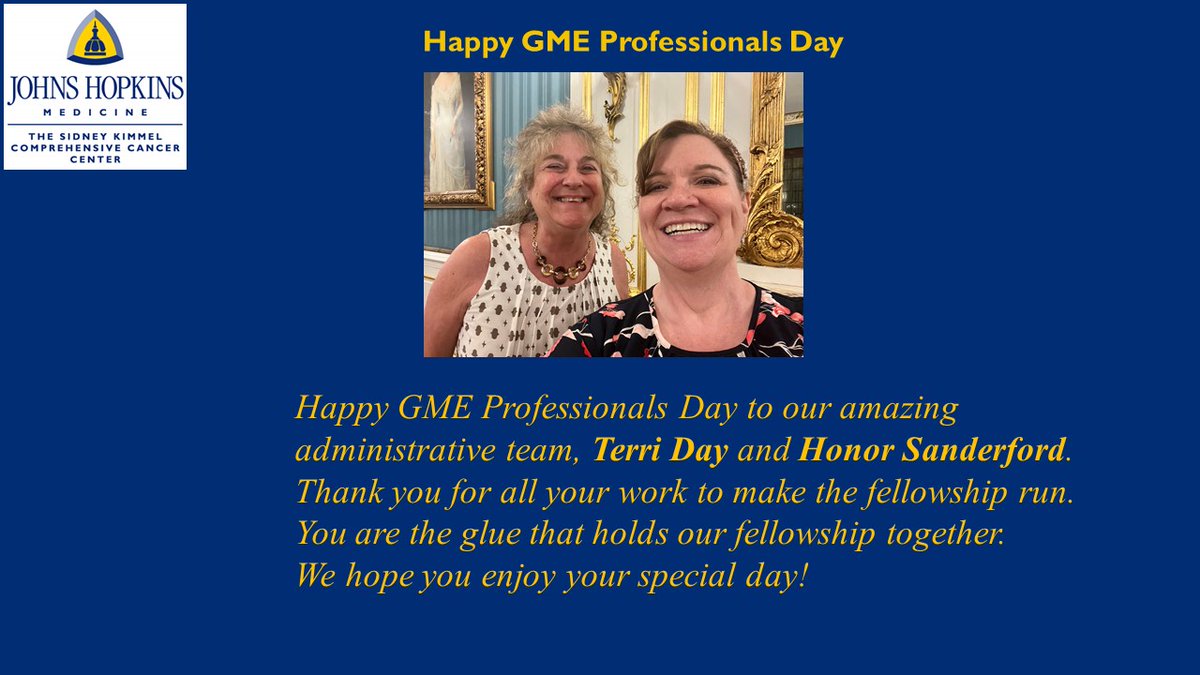 Happy GME Professionals Day!