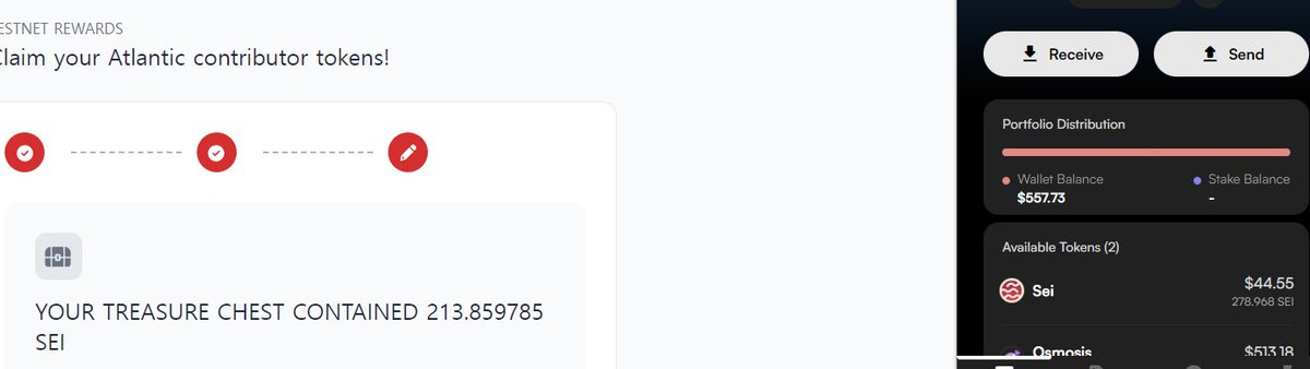 钱回来了，退回SEI了，继续领！