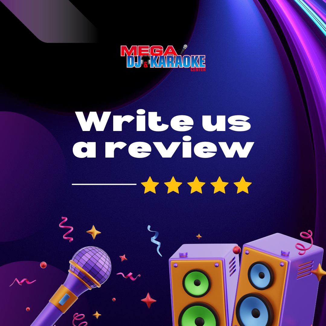 We want to know what you think of our products and services.  🤗

Help us improve by writing us feedback. 🤝

#shopmegakaraoke #houston #SingAlong #KaraokeParty #KaraokeNight #KaraokeFun #KaraokeTime #KaraokeLife #SingYourHeartOut #KaraokeLove #KaraokeAddict #KaraokeClub #Kara...