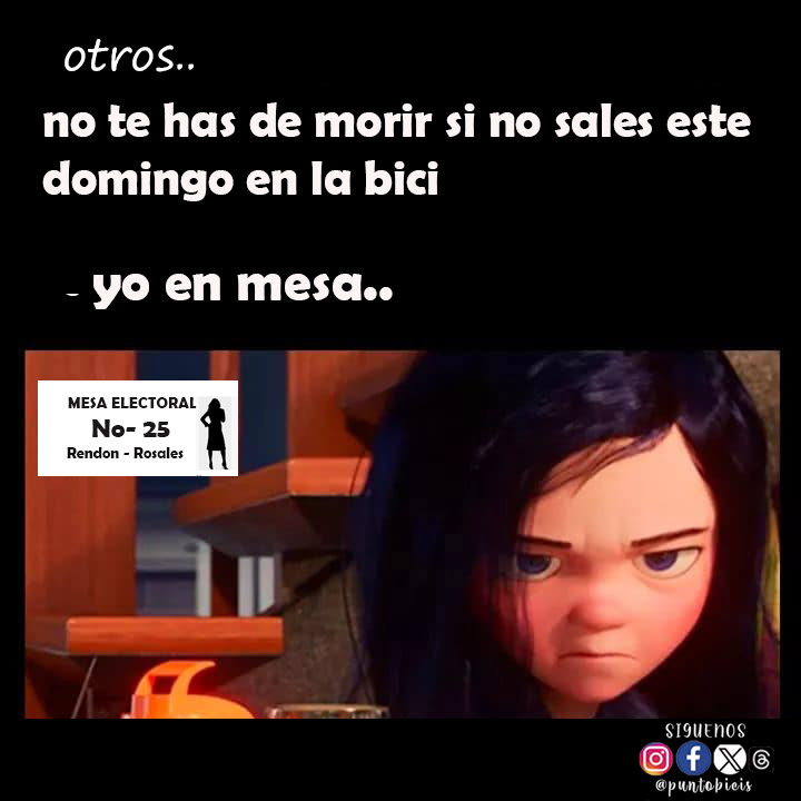 SIGUENOS EN TODAS NUESTRAS REDES
 COMO >>> Punto Bicis

Paolo Guerrero Quito #EleccionesEcuador2023