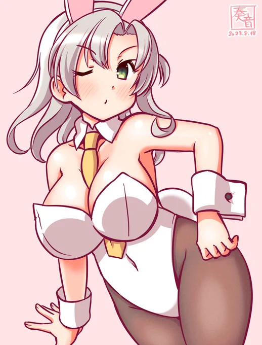 「よし、どんどん強くしちゃお!」#艦これ版真剣お絵描き60分一本勝負_20230818#衣笠 