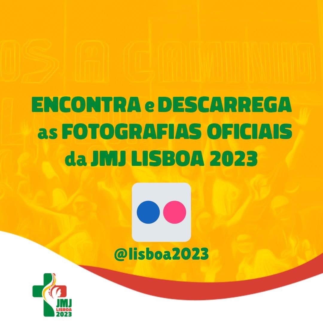 📸 Junta-te a nós numa peregrinação visual inesquecível! 🙏✨ Mergulha no espírito da JMJ Lisboa 2023 através da nossa conta no Flickr e revê os melhores cliques desta jornada! 📷 flickr.com/photos/lisboa2… 🇵🇹📷