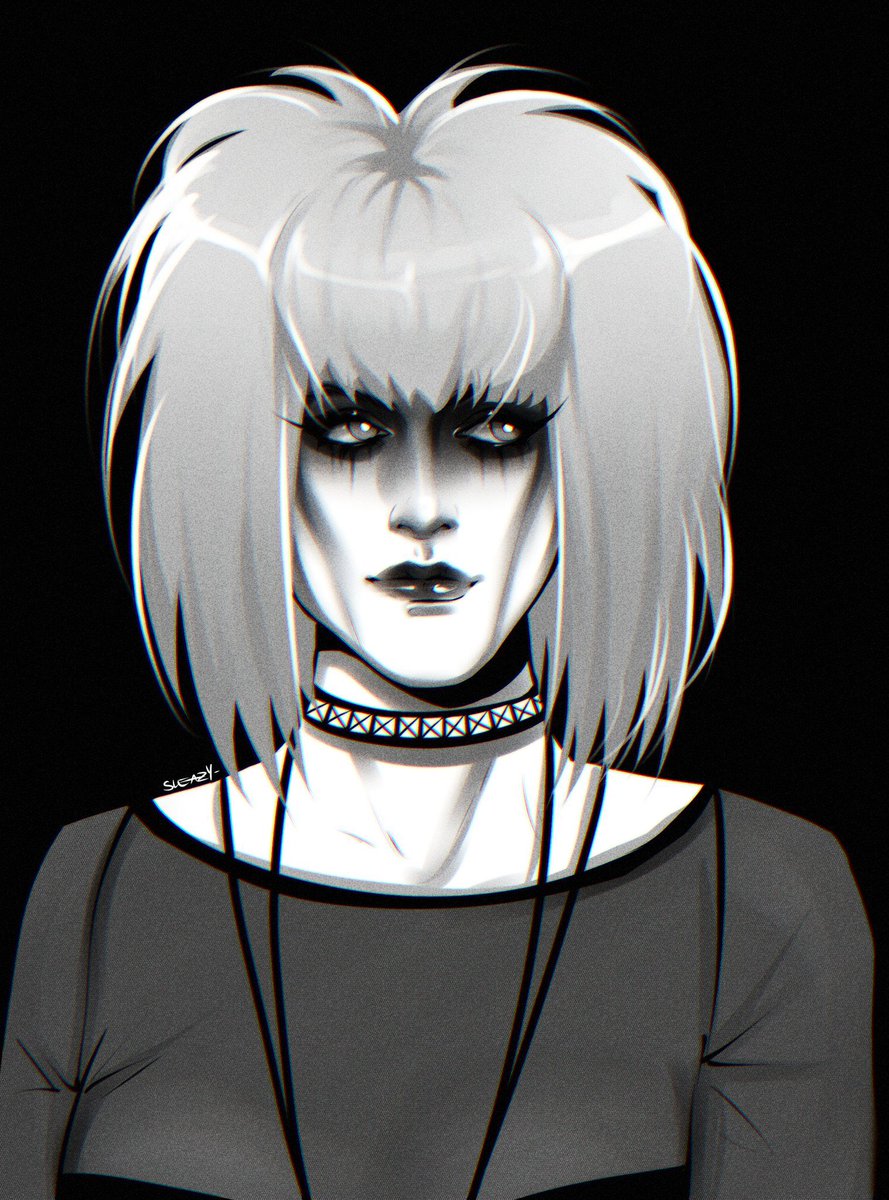 sleazy_art's tweet image. Pris is Goddes

#SixFanarts #BladeRunner #Pris