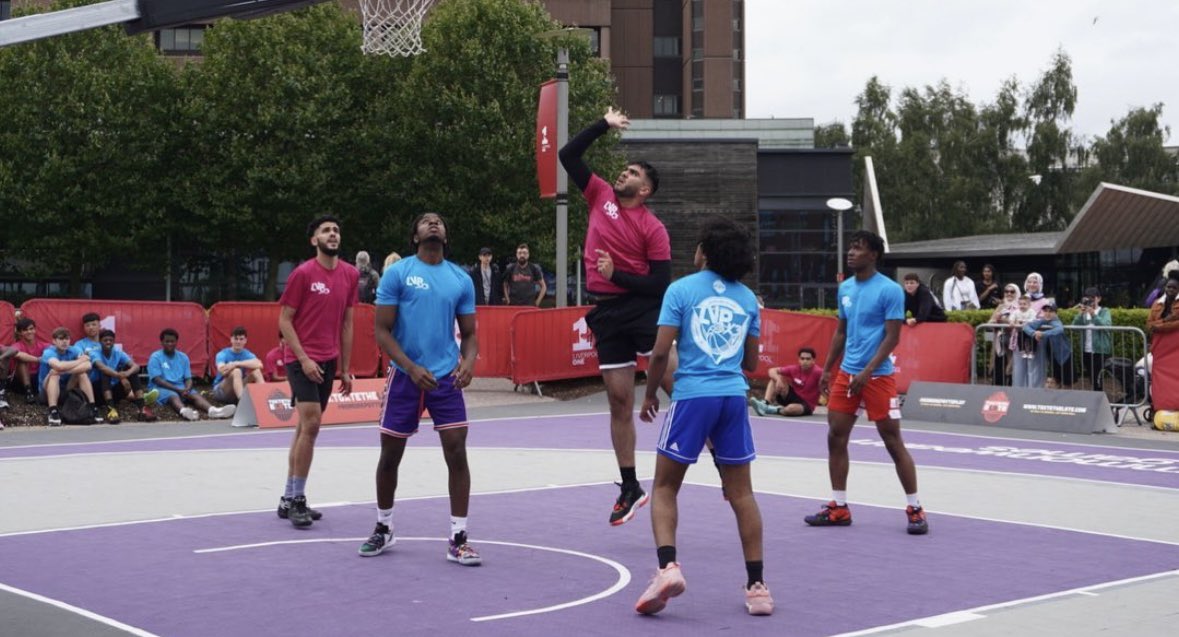 Early Years & Families @ MVRP (@earlyyearsmvrp) on Twitter photo Day 3! Amazing! Who’s going to make the knock out stages being played tomorrow?
<a href="/MerseysideVrp/">Merseyside Violence Reduction Partnership</a> <a href="/ma61cal/">Inspector Maciej 🇵🇱</a> <a href="/bballengland/">Basketball England 🥇🥈</a> <a href="/AndyRyanMerpol/">ACC Andy Ryan</a> <a href="/Liverpool_ONE/">Liverpool ONE</a> <a href="/MerseysidePCC/">Merseyside's Police Commissioner Emily Spurrell</a> #basketball #aimhigh #Liverpool Day 3! Amazing! Who’s going to make the knock out stages being played tomorrow?
<a href="/MerseysideVrp/">Merseyside Violence Reduction Partnership</a> <a href="/ma61cal/">Inspector Maciej 🇵🇱</a> <a href="/bballengland/">Basketball England 🥇🥈</a> <a href="/AndyRyanMerpol/">ACC Andy Ryan</a> <a href="/Liverpool_ONE/">Liverpool ONE</a> <a href="/MerseysidePCC/">Merseyside's Police Commissioner Emily Spurrell</a> #basketball #aimhigh #Liverpool