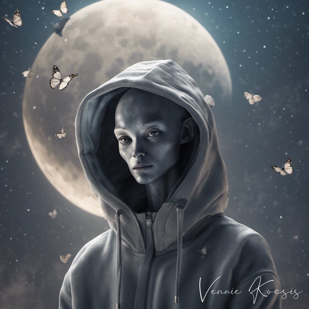 VennieKocsis's tweet photo. “All along I saw your world, and I did not want to be here.”
— KM7
art series by @VennieKocsis
#quote #art #aiart #alienX #alienXart #ufoX #paranormalX #scifiX #scifi https://t.co/OCTN5MwyI2