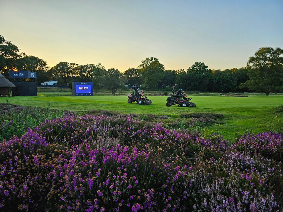 Shout out to the fantastic team at <a href="/waltonheath_gc/">Walton Heath Golf Club</a> for their efforts during last week's <a href="/AIGWomensOpen/">AIG Women’s Open</a>. 

<a href="/Walton_Heath_GK/">Walton Heath Greenkeeper</a>, <a href="/jamesnbruder/">James Bruder</a> and the rest of the team, you guys smashed it.

#golf #greenkeeping