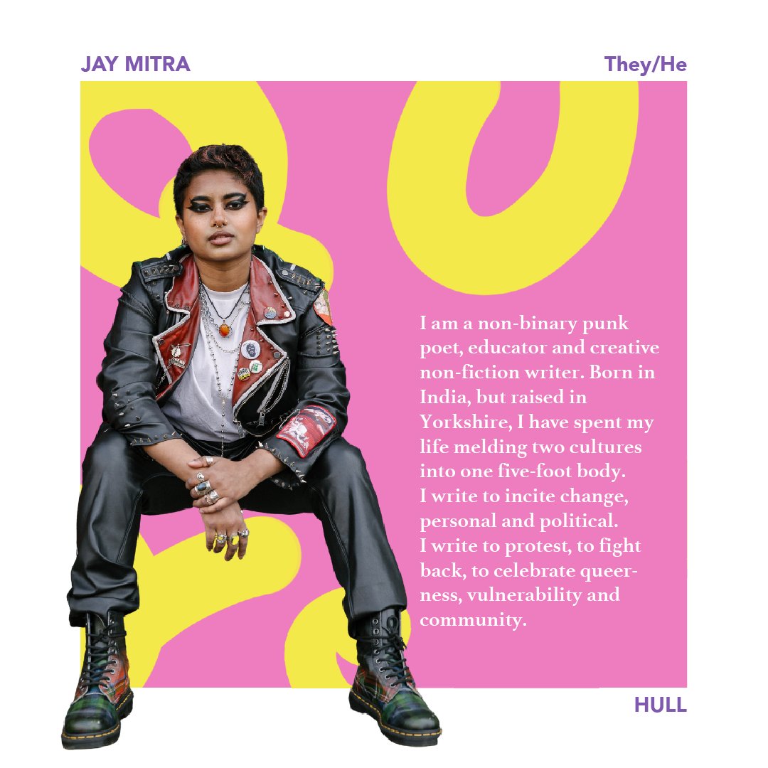 BritishArts's tweet photo. โจIntroducing the finalists for #LanguageIsAQueerThing 2023!
The project engages LGBTQIA+ poets in India and the UK through hybrid engagements, residencies and showcases. A partnership by @tqmp_india and @VervePoetryFest, supported by us.
Learn about the poets: ๐ #LIAQT2023 https://t.co/PDQ4UmpZmb