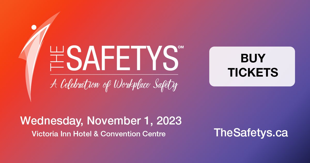 Have you gotten your tickets to #TheSafetys? Join us for an evening of celebrating Manitoba's safety champions! Learn more: thesafetys.ca