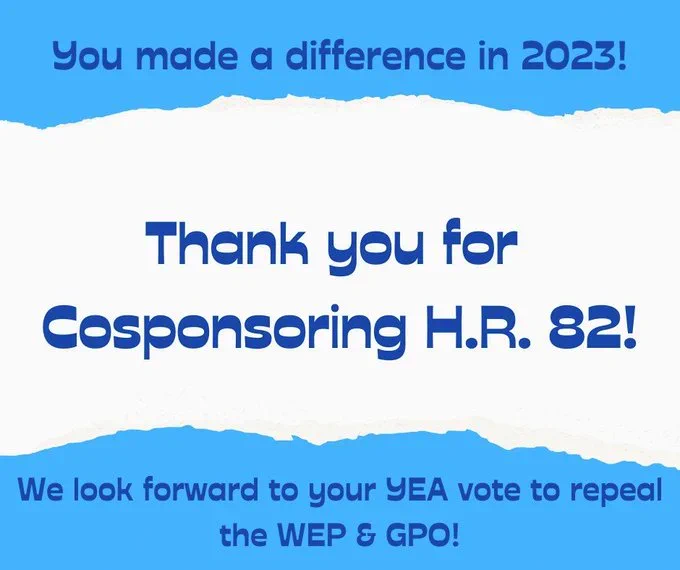 @GerryConnolly   @RepJoeNeguse   @RepSarbanes   @RepRobinKelly   @RepBost   @RepLaTurner   @RepNikema   @RepColinAllred   @JudgeCarter   @RepUnderwood   @RepGolden   @RepPatFallon 

#RepealWEP  #RepealGPO