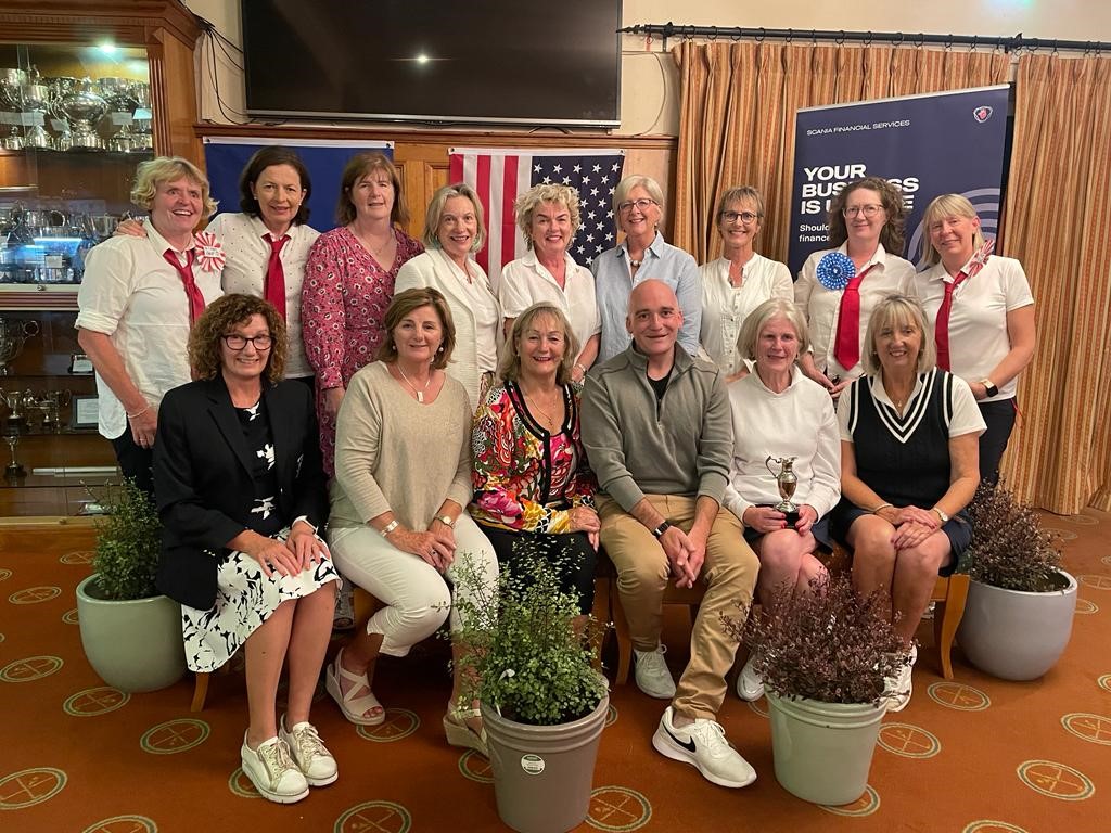 Rosslare Ladies Golf Club hosted the Solheim Cup, raising €3,500 for charity. Our Business Manager, Tomas Gannon was there to show his support 

#Scania #SolheimCup #GivingBack