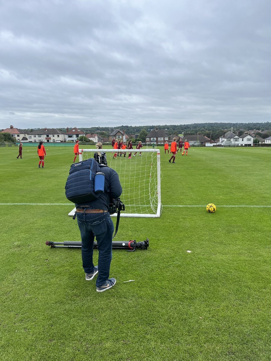 hill_u8's tweet photo. Thank you @BBCNewsnight for giving the players an opportunity to show their support for the @Lionesses #grassrootslionesses @mossleygirlsU11 https://t.co/tBcn8esZc6