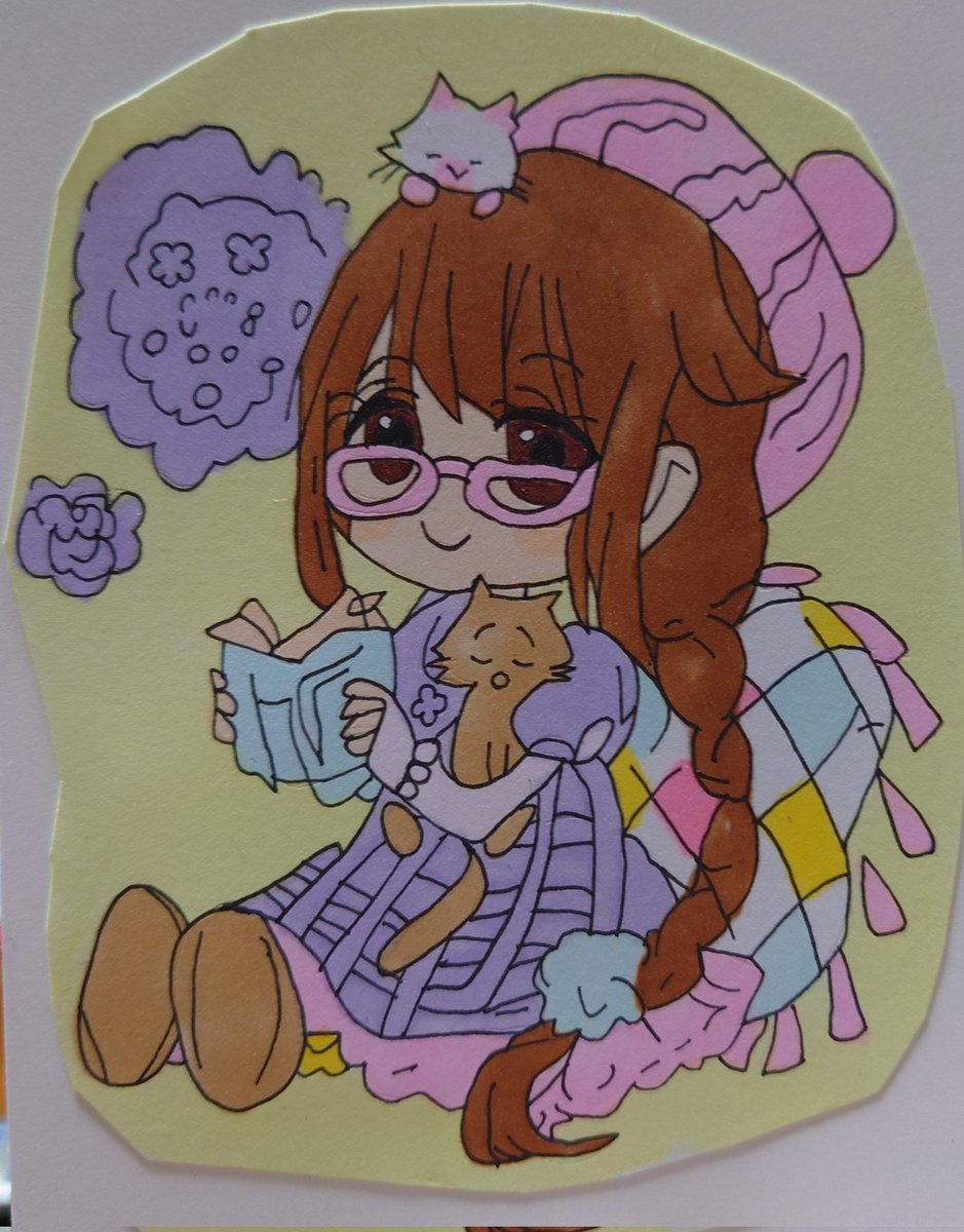 blossom0724's tweet photo. お絵描き⸜(*˙꒳˙*)⸝ https://t.co/MrLGUIgBm7