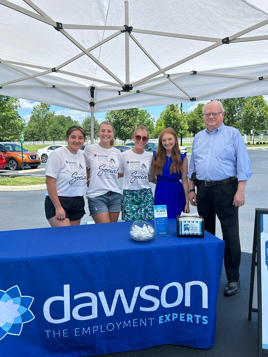 Our Ice Cream Social Series was another sweet success! 🚌🍦❄️

What's a Dawson Ice Cream Social, you ask? We roll up to our Clients' locations with our iconic Dawson bus, treating all associates to delicious ice cream.

#clientappreciation #dawsondifference #dawsome