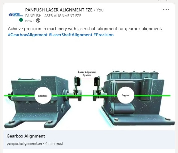 PanpushLaser's tweet image. Achieve precision in machinery with laser shaft alignment for gearbox alignment.
#GearboxAlignment #LaserShaftAlignment #Precision
panpushalignment.ae/services/gearb…