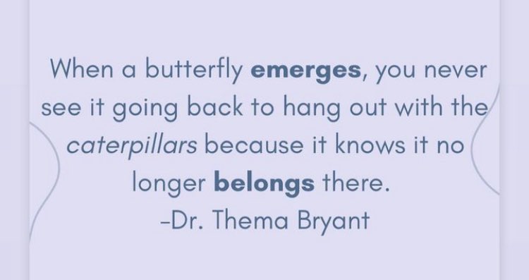 drthema's tweet photo. To heal and thrive you need to exit some spaces and situations. https://t.co/Qv7yOcUbqk