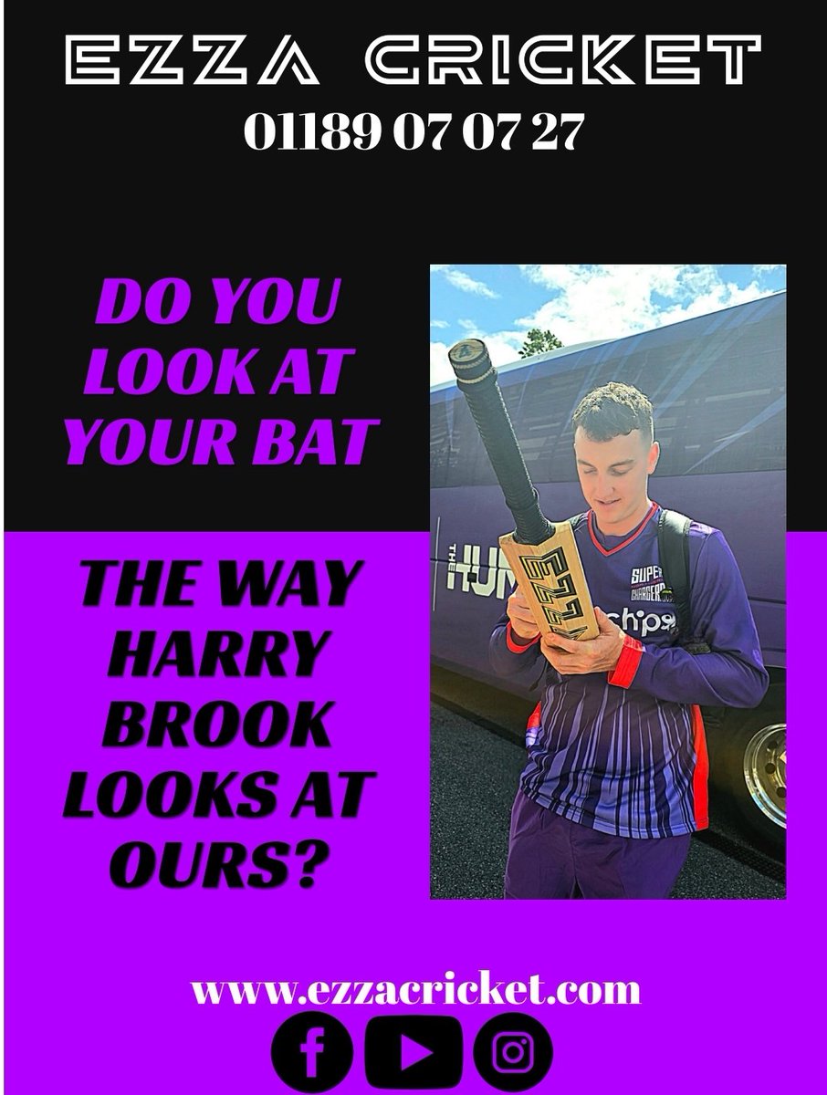 ezzacricket.com
Visit our website and find out what we can offer you
#CricketTwitter #cricketfans #cricket #ezzacricket #repairs