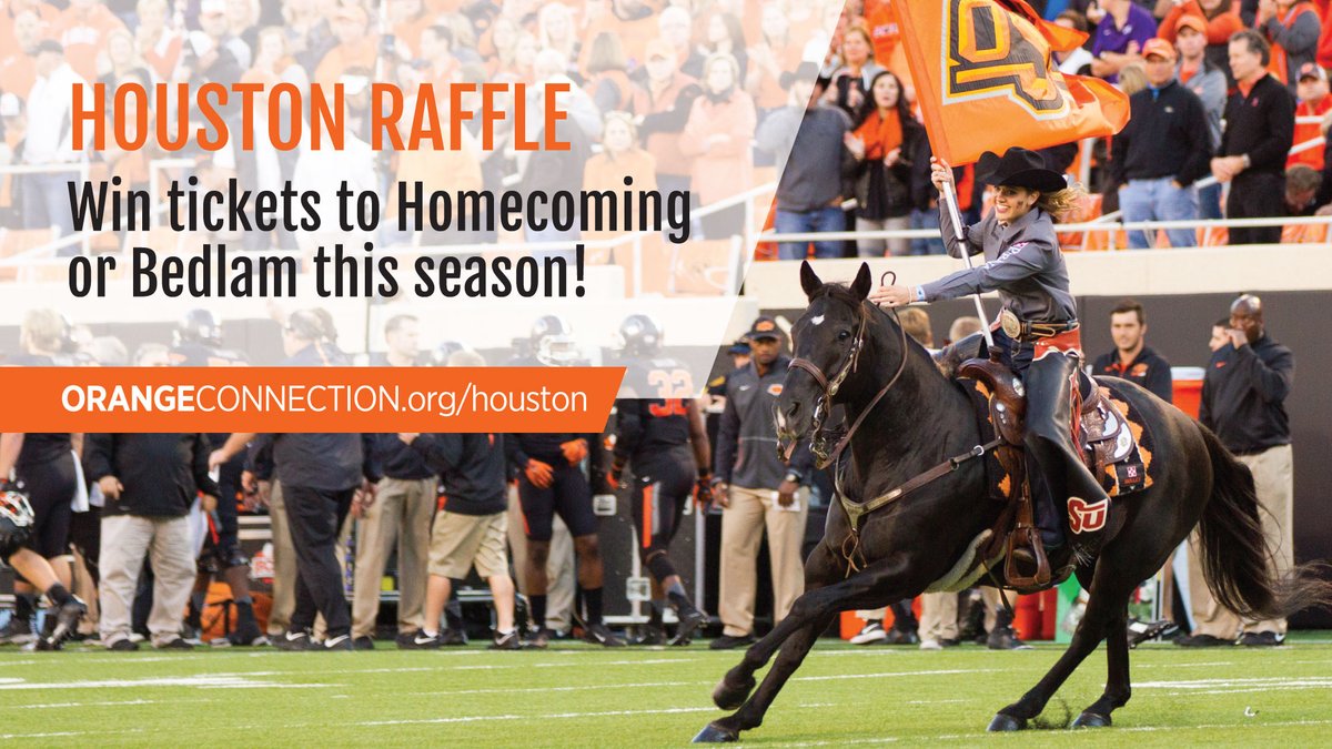 Are you an #OKStateAlumni living in the Houston area?

Check out this opportunity to support your chapter AND be entered to win Homecoming or Bedlam tickets this season! 🤠🏈

ORANGECONNECTION.org/houston

#okstate #GoPokes