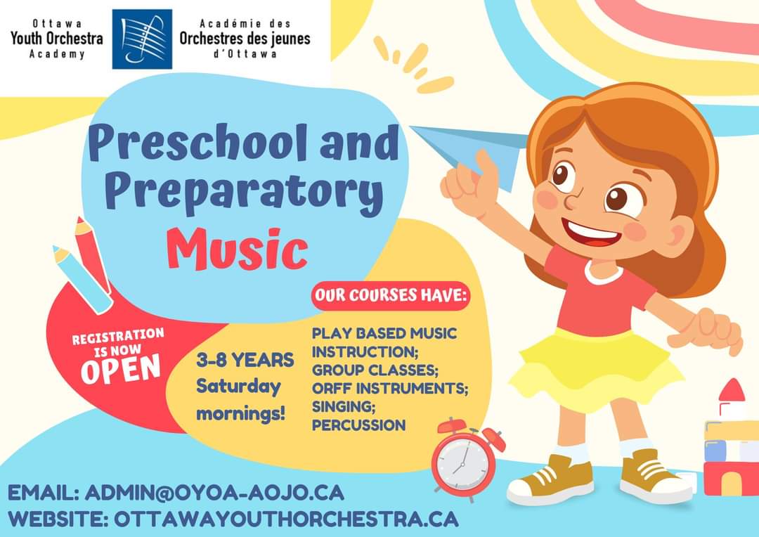 We have excellent programs for students aged 3-8 for play based music instruction! Join us this fall for Saturday morning classes!