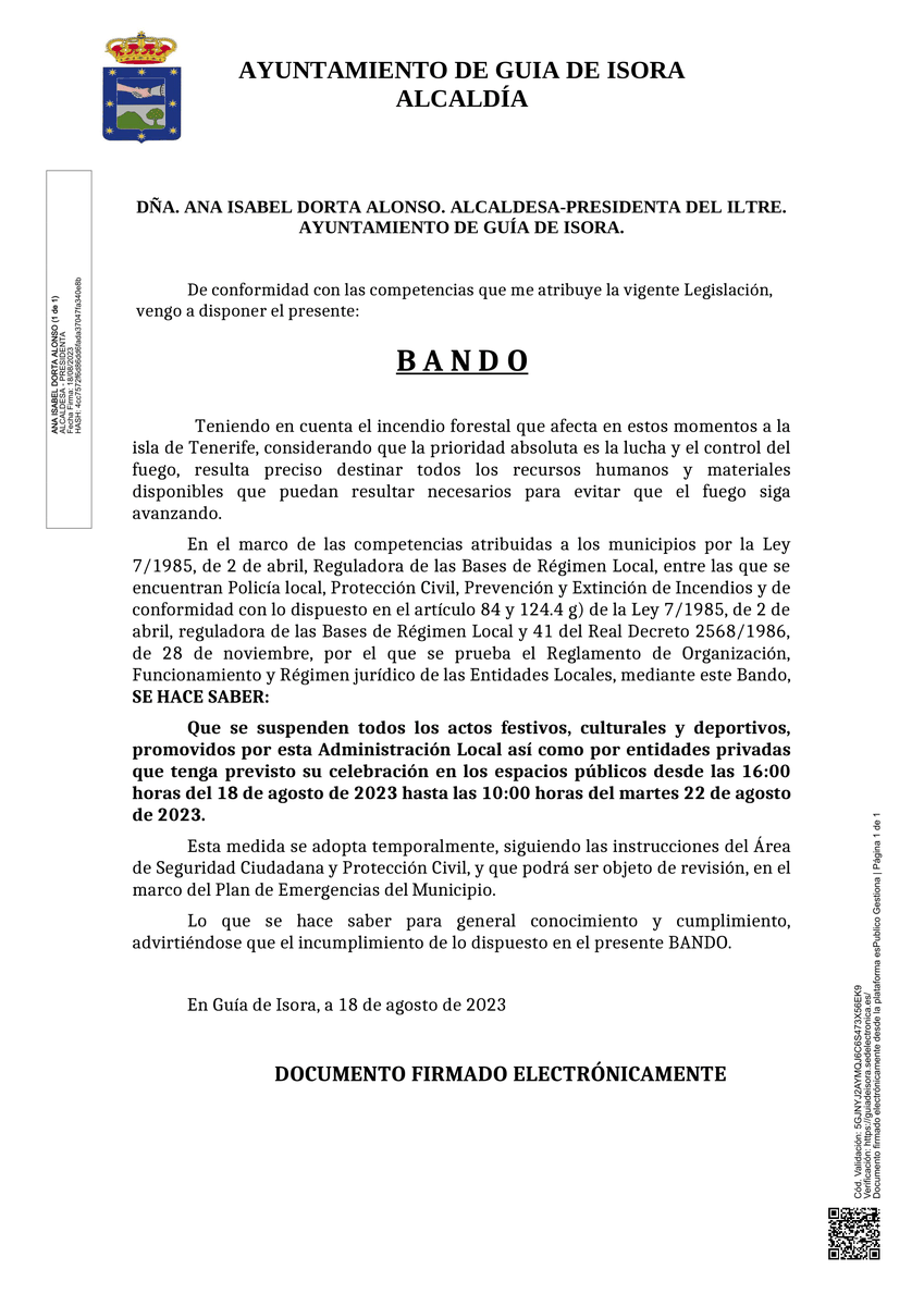 Ayuntamiento de Guía de Isora tweet media