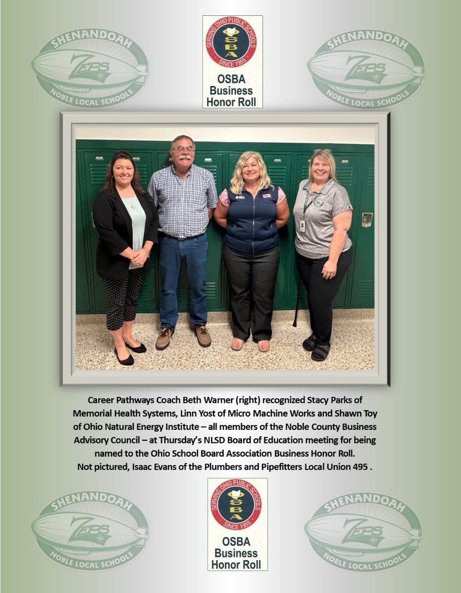 NobleLocal_SD's tweet photo. Congratulations to the local OSBA Business Honor Roll selections! We appreciate your support! 💥💥💥💥
@shawnstanleytoy @StacyRParks 
@LinnYost @bethwarner16 https://t.co/l6HqmuE1kG
