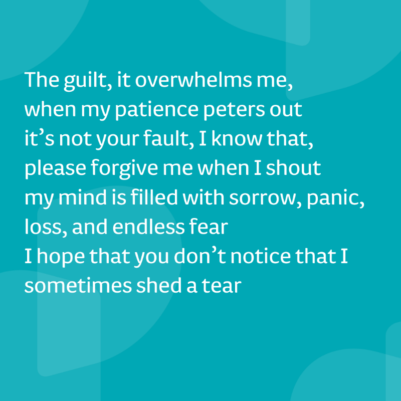 DementiaUK's tweet photo. Thank you to Maxine Bailey for sharing this beautiful poem with us, 'My heart is breaking.' 💔

If you'd like to speak to an Admiral Nurse for support or advice on any aspect of dementia, call our Helpline on 0800 888 6678 or email helpline@dementiauk.org. ☎️