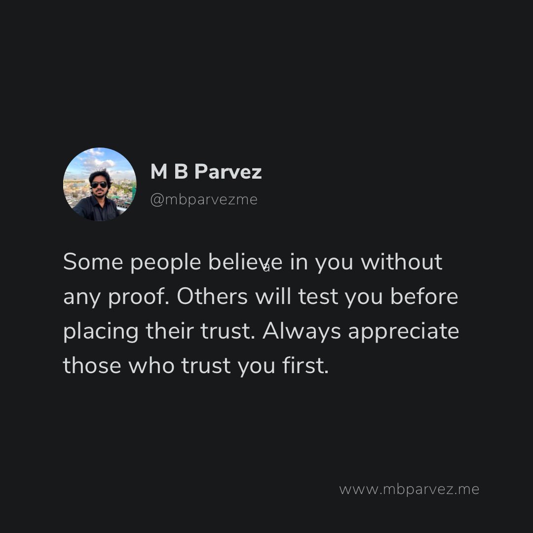 mbparvezme's tweet photo. #believeinyourself #trust #inspiration #bekind #motivation #selflove #positivevibes #growthmindset #empowerment #gratitude #lifelessons #successtips #success #lifequotes #wisdom #lessonslearned #nevergiveup #followyourdreams #achieveyourgoals #neverstoplearning #beyourself https://t.co/3jUCMuIQUu