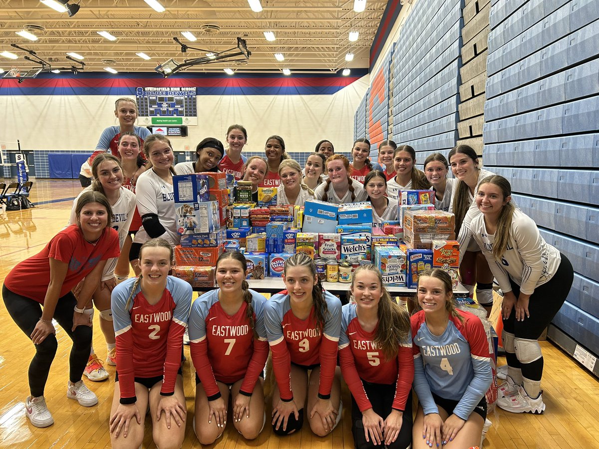 Thank you to ALL that donated to the <a href="/rmhctoledo/">RMHC of Northwest Ohio</a> pantry at our 6th Scrimmage for the Ronald McDonald House Charities with Eastwood Volleyball!

Wishing you the best of luck this season Eagles!