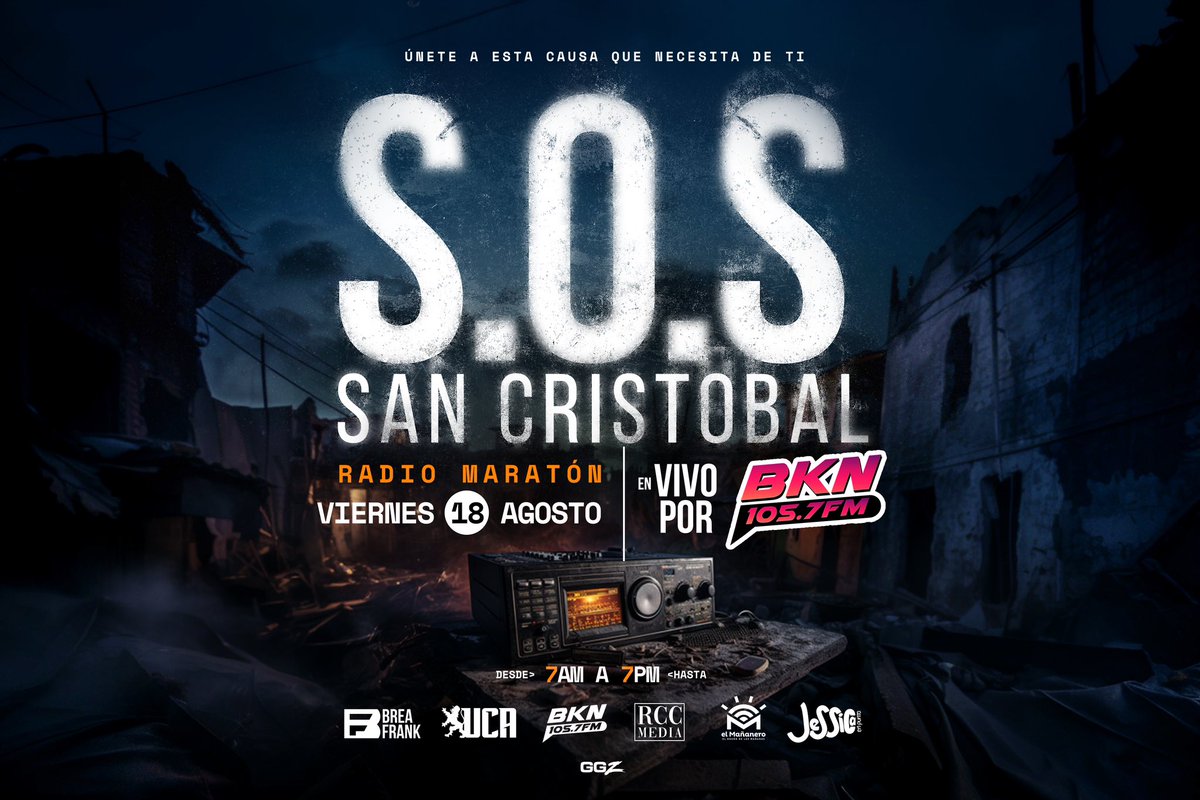 AnaLuisaArias's tweet photo. Señores esto es hoy!! Estos programas en cadena estarán recaudando fondos para la asistencia de la gente afectada de San Cristóbal, usted que anda fronteando que es el que más caro cena y dique ute sí, llámese a los teléfonos 8009-537-9337 ext. 136, 137, 141, 142, 143 y 151, pa' que aporte aunque sea un viejo RD$100.

Estas donaciones serán canalizadas de la forma adecuada para que le llegue a todo el mundo, sobre todo a la gente, no que no está dique super herida como para estar en un hospital, pero que igual necesita.

Ganese una esquinita en el cielo, o bájele puntos a su factura del infierno y haga su aporte. Vamo' que uniéndonos, aunque sea un día, podemos lograr grandes cosas.

Mañana nos seguimos matando y debatiendo quién se lo pego a quién, hoy metamos mano que uno puede.

@mananerord @breafrank @jessicapereirag @bolivarvalera @ElNaguero11 @LaBakana1057fm @jompear