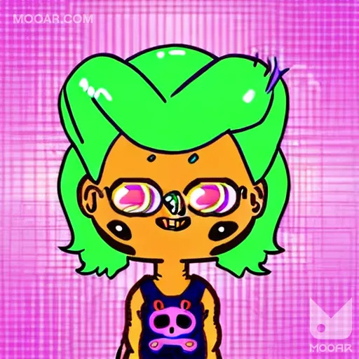 SoniaHaikal's tweet photo. I chose my favourite colours and a happy face to make my #FSLands character ! #MOOAR #GNT https://t.co/YW46r0SuGH