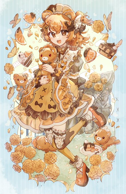 「brown hair stuffed toy」 illustration images(Latest)｜21pages