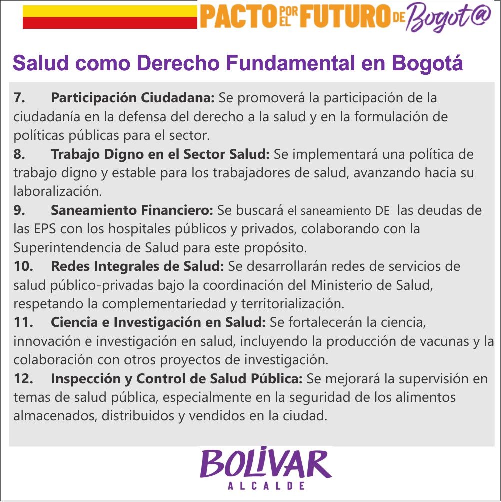 Salud como derecho fundental en Bogotá @maltescut1 @GustavoBolivar @fecode @cutcolombia