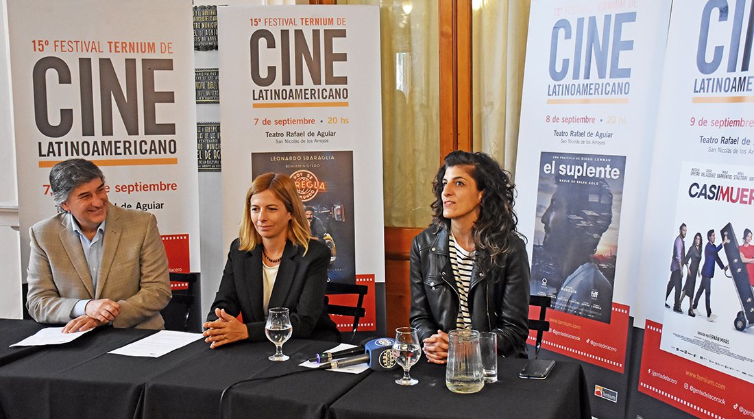 🎥🍿En setiembre el cine de latinoamerica llega al teatro municipal.
 Los días 7,8 y 9 de setiembre se desarrollará en el Teatro Municipal Rafael de Aguiar, el 15º Ternium de Cine Latinoamericano.  sannicolasnews.com/en-setiembre-e…