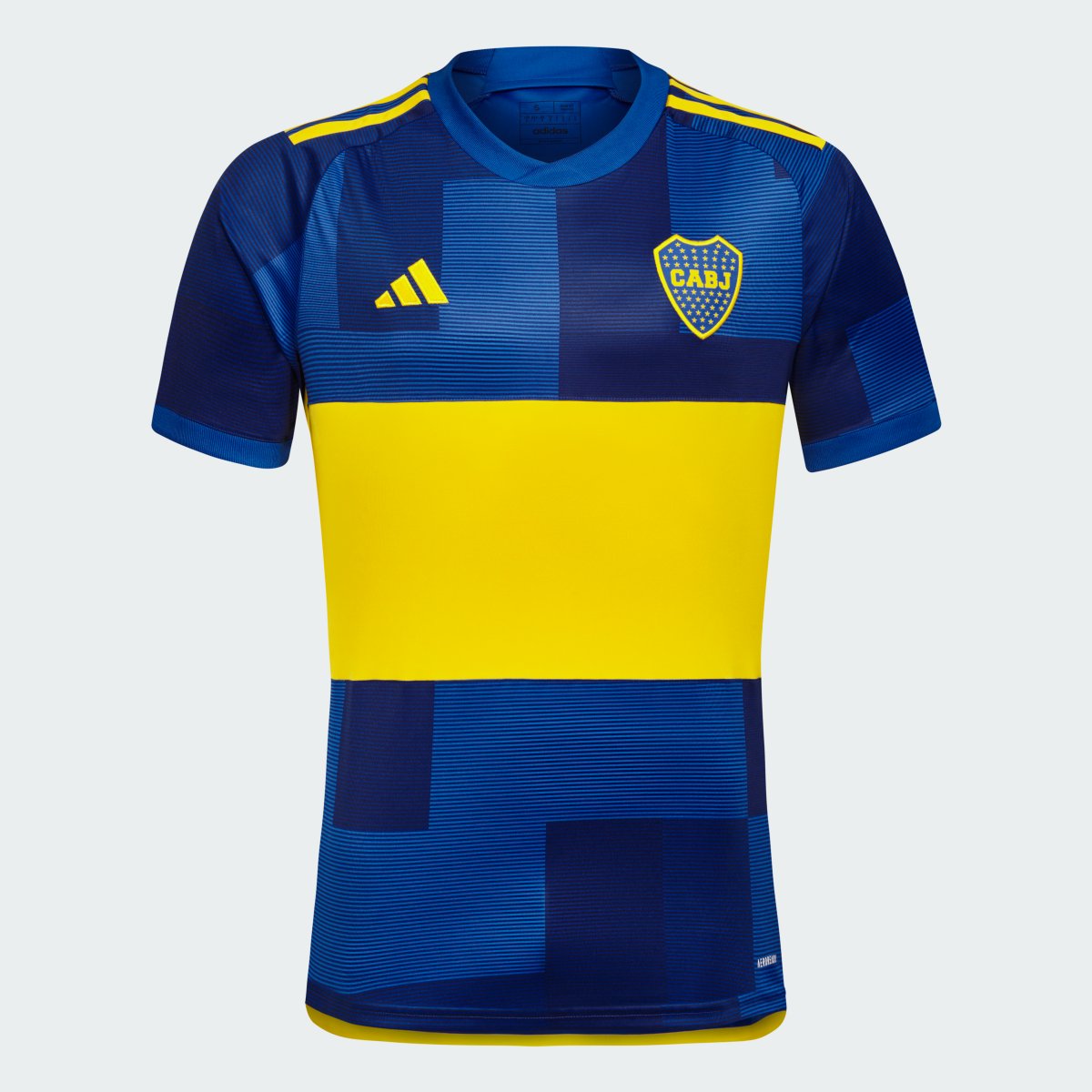 Camiseta titular Boca 23-24 sin sponsor.
