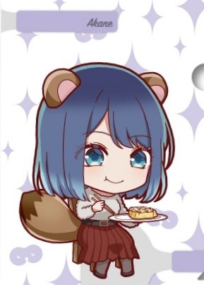 dailykurokawa's tweet photo. more new akane art and merch! god, shes just too cute... https://t.co/dcsLlsJt7T