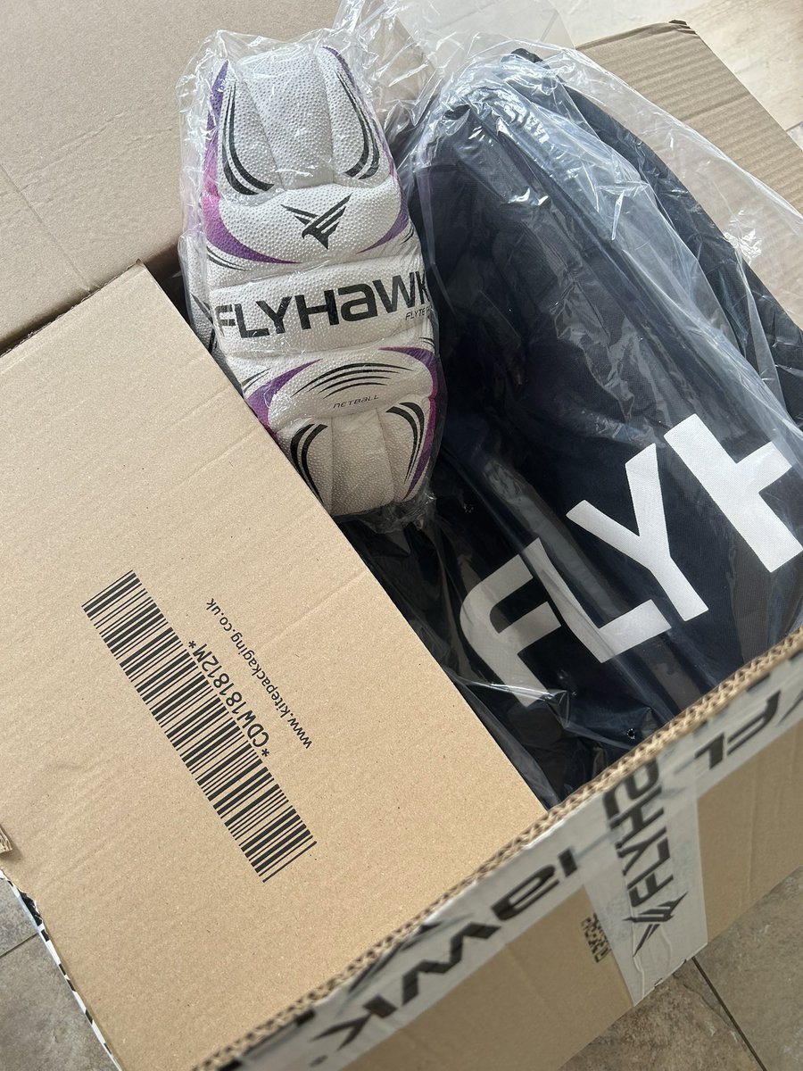 New season match balls  <a href="/FlyhawkNetball/">FLYHAWK</a> we love them 💜