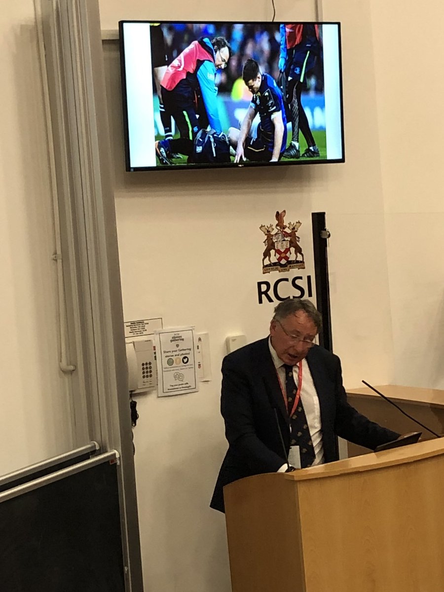 Our final presentation, from a graduate of the Class of 1983 - Prof John Ryan, speaking on his 40 years of experience in emergency medicine #rcsiag23