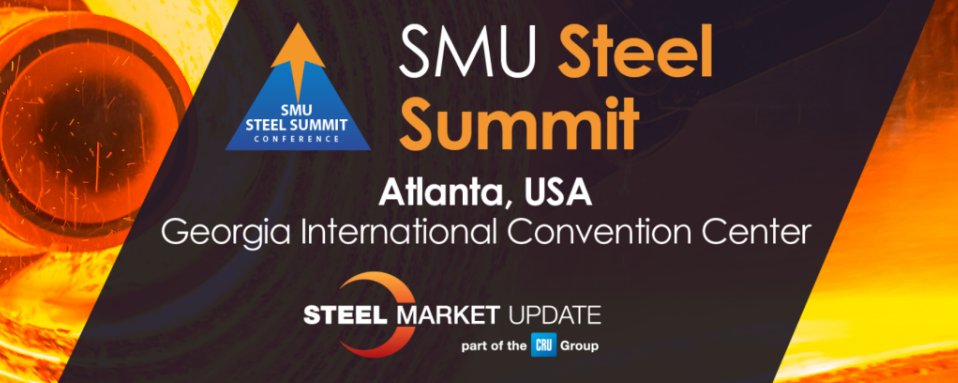 Will we see you next week in Atlanta for the biggest SMU Steel Summit yet?! Conference runs Mon.-Wed. We hope to see you there! #smusteel events.crugroup.com/smusteelsummit…
