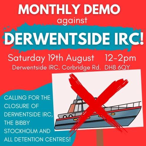 The Tories continue to ramp up their campaign of hatred and demonisation of #refugees & asylum seekers with the opening of the appalling #BibbyStockholm Join is to support the latest monthly @No2Hassockfield demo this Sat 19th Aug 12-2pm 👇🏽👇🏽
notohassockfield.org.uk