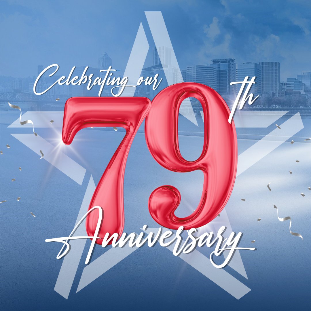 This week, we're thrilled to commemorate nearly eight decades of dedicated service since our founding in 1944!