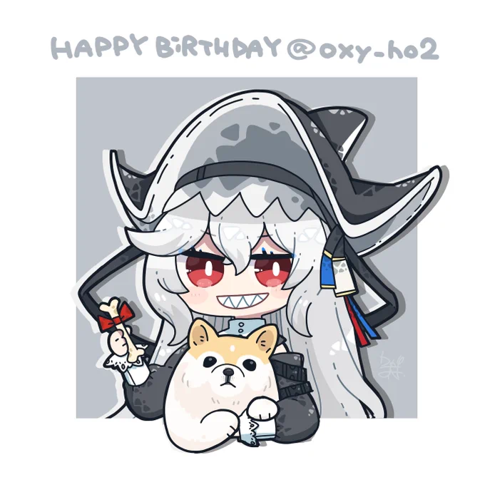 人様のお誕生日に描いた絵、など 