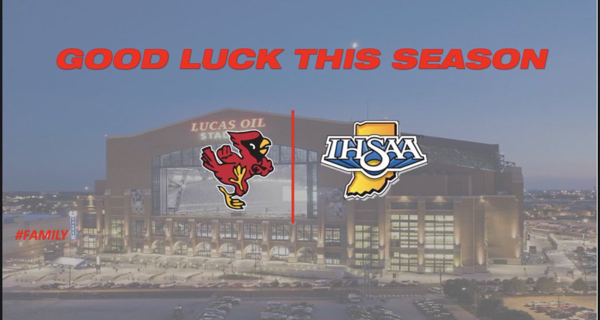 The Road to Lucas Oil starts tonight! Good Luck to all of the Indiana High School Football Teams this season! #1AAT